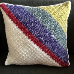 Crochet Rainbow Cushion Covers 2