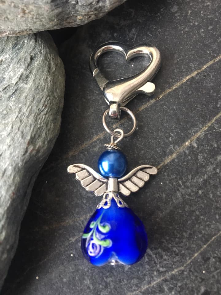 Guardian Angel Charm Keyring Guardian Angel Charm Keyring