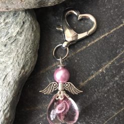 Guardian Angel Charm Keyring 1 Guardian Angel Charm Keyring 1