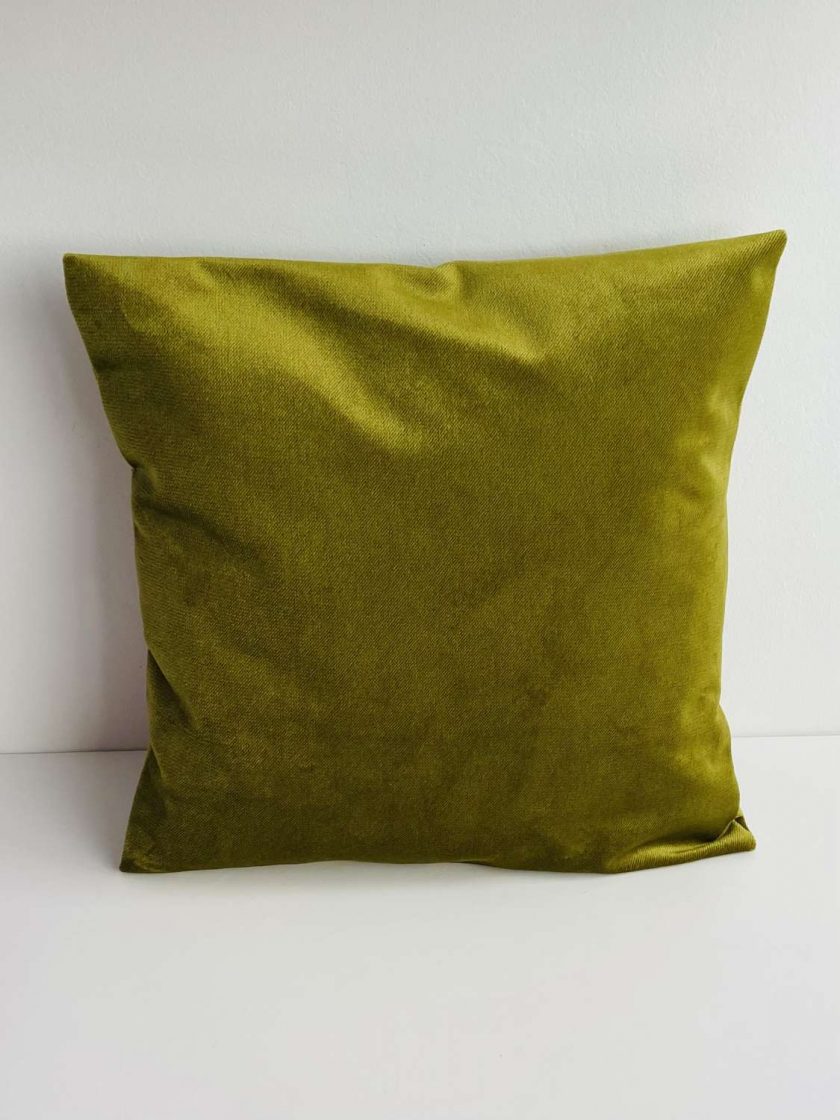 chartreuse cushion