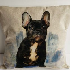 Chloe the Cat Linen/Cotton cushion
