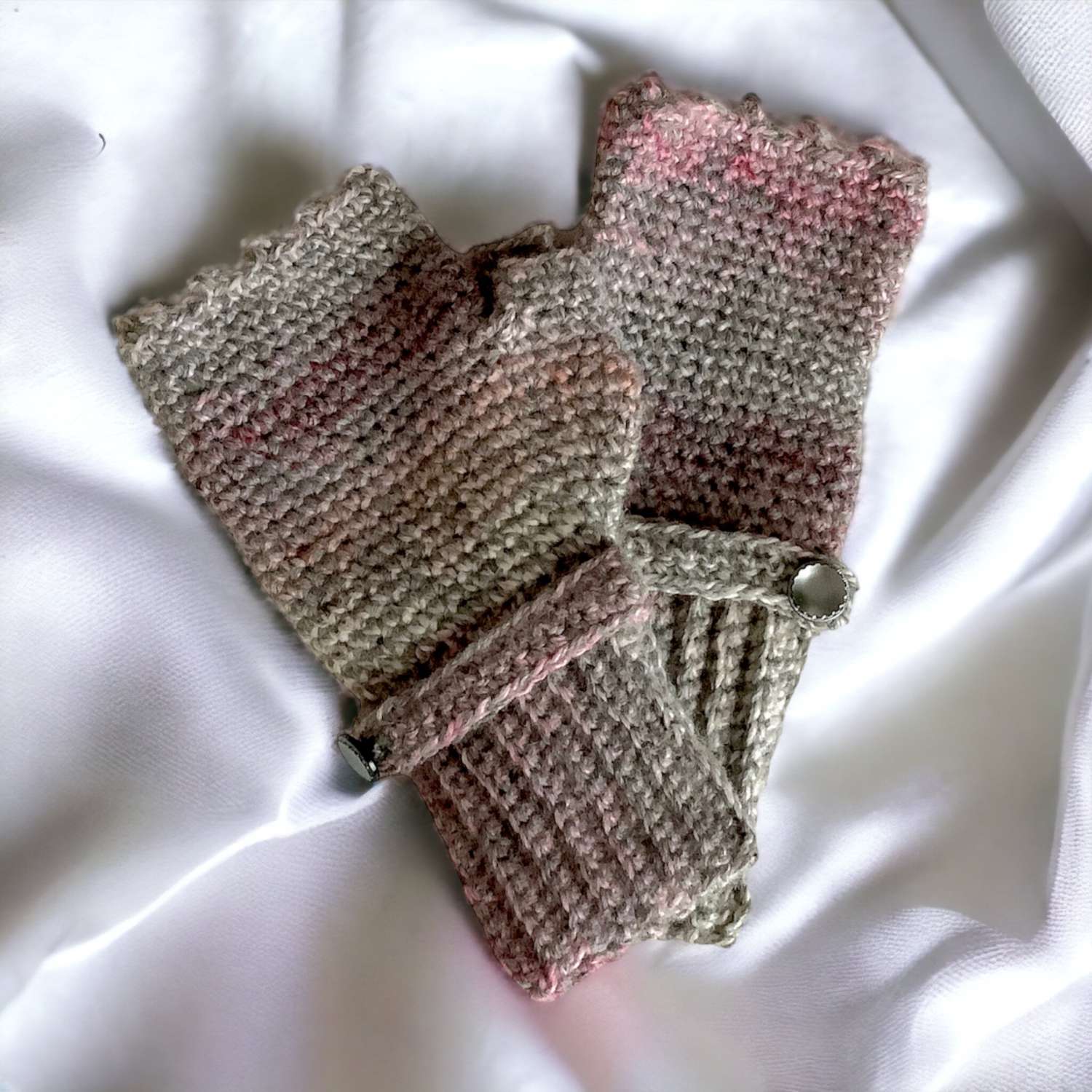 Crocheted Fingerless Gloves Crocheted Fingerless Gloves