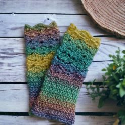 Mismatched Wrist Warmers/Fingerless Gloves