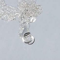 Clear Swarovski Rivoli Necklace – Classic Sterling Silver Pendant 8 Clear Swarovski Rivoli Necklace – Classic Sterling Silver Pendant 8