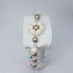 Swarovski Crystal Pearl Flower Jewellery Set – Necklace, Bracelet & Earrings 14 Swarovski Crystal Pearl Flower Jewellery Set – Necklace, Bracelet & Earrings 33
