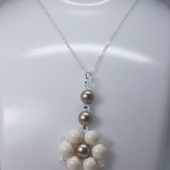 Swarovski Crystal Pearl Flower Jewellery Set – Necklace, Bracelet & Earrings 2 Swarovski Crystal Pearl Flower Jewellery Set – Necklace, Bracelet & Earrings 21