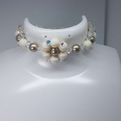 Swarovski Crystal Pearl Flower Jewellery Set – Necklace, Bracelet & Earrings 10 Swarovski Crystal Pearl Flower Jewellery Set – Necklace, Bracelet & Earrings 29