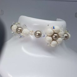 Swarovski Crystal Pearl Flower Jewellery Set – Necklace, Bracelet & Earrings 7 Swarovski Crystal Pearl Flower Jewellery Set – Necklace, Bracelet & Earrings 26