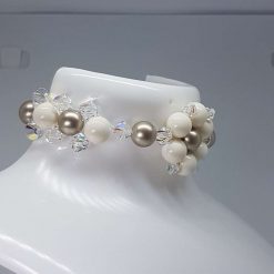 Swarovski Crystal Pearl Flower Jewellery Set – Necklace, Bracelet & Earrings 6 Swarovski Crystal Pearl Flower Jewellery Set – Necklace, Bracelet & Earrings 25