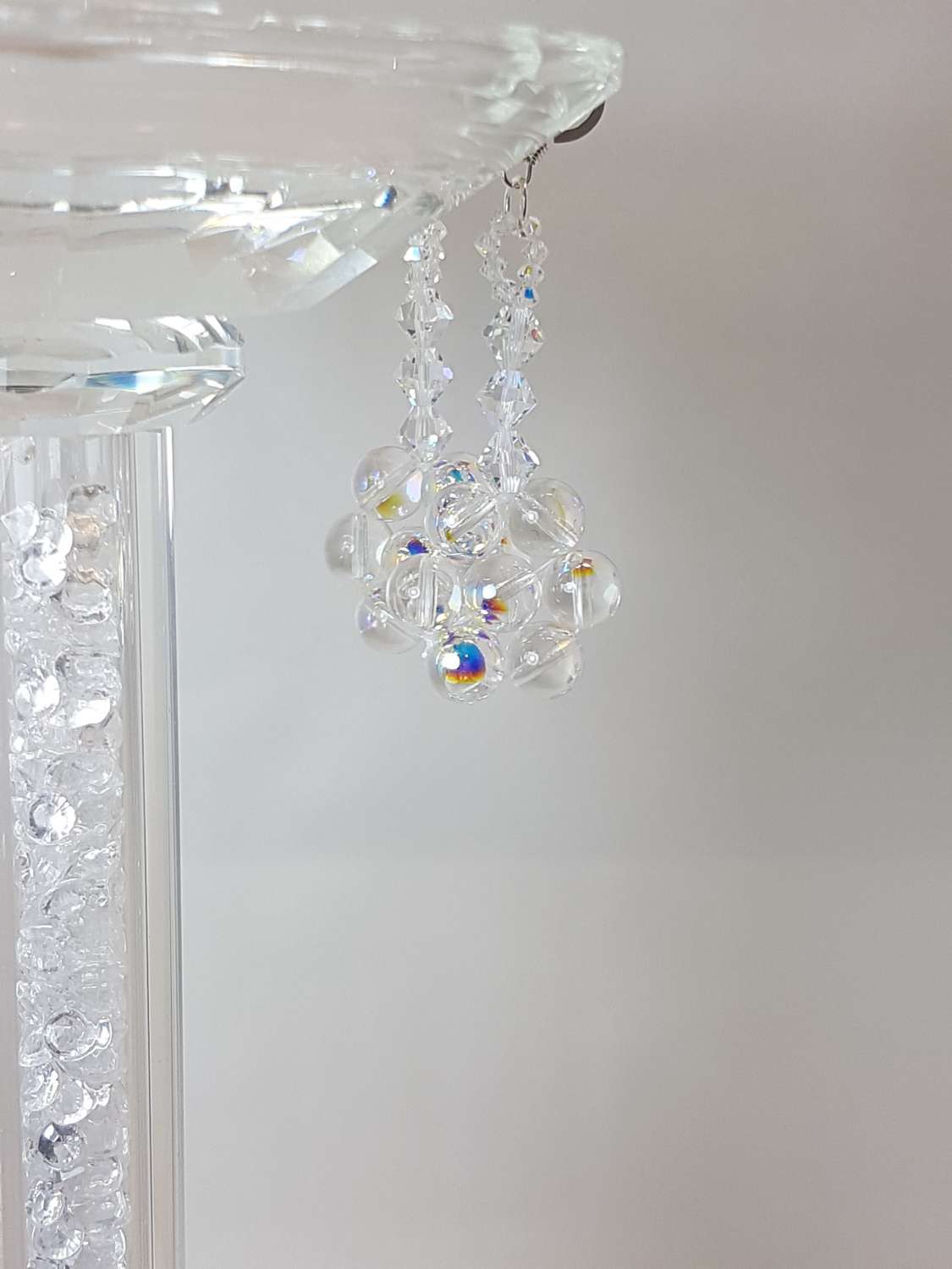 20180515_190634 Crystal Realm Bridal Set – Sparkling Swarovski Choker, Bracelet & Earrings 12