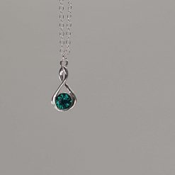 Swarovski Infinity sterling silver necklace 1 Swarovski Infinity sterling silver necklace 10