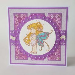 Pretty fairy greeting card