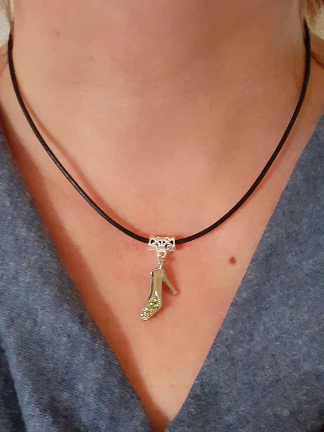Shoe Pendant Necklace Shoe Pendant Necklace