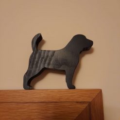 Dog silhouette ornaments 6 Dog silhouette ornaments 6