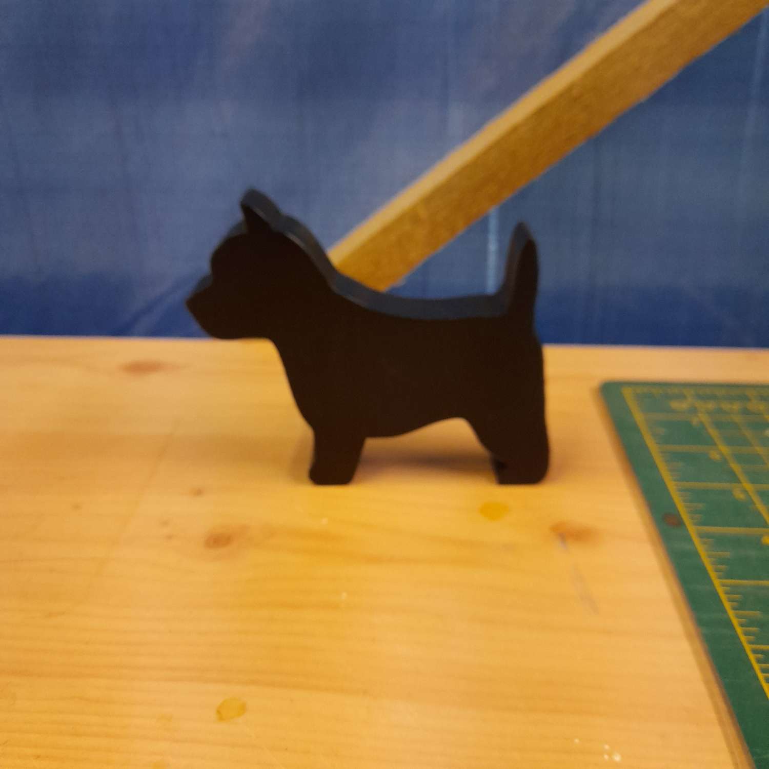 Dog silhouette ornaments Dog silhouette ornaments