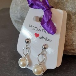 Pearl Glass Earrings 4 Pearl Glass Earrings 4