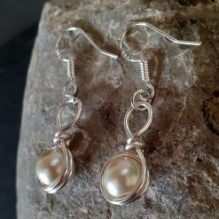 Pearl Glass Earrings 7 Pearl Glass Earrings 7