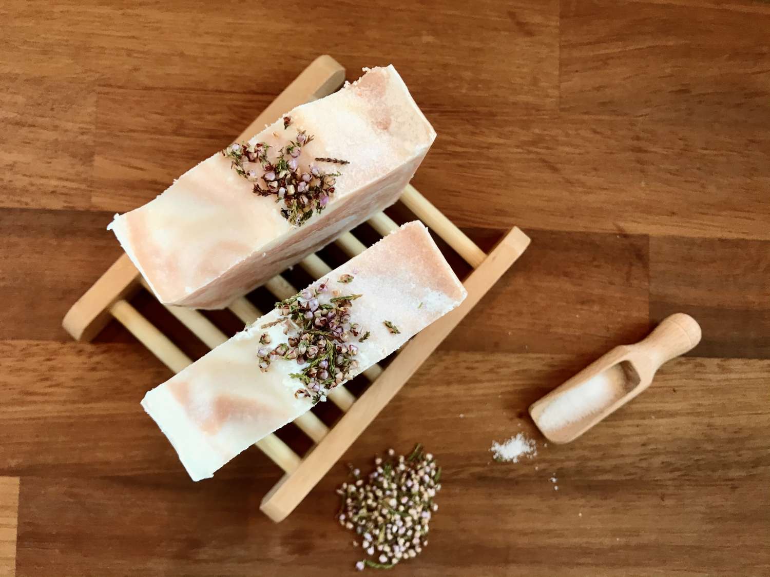 A Pink Lavender Salt Soap A Pink Lavender Salt Soap