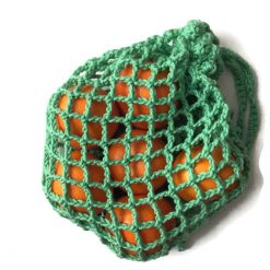 Reusable Crochet Fresh Produce Bag