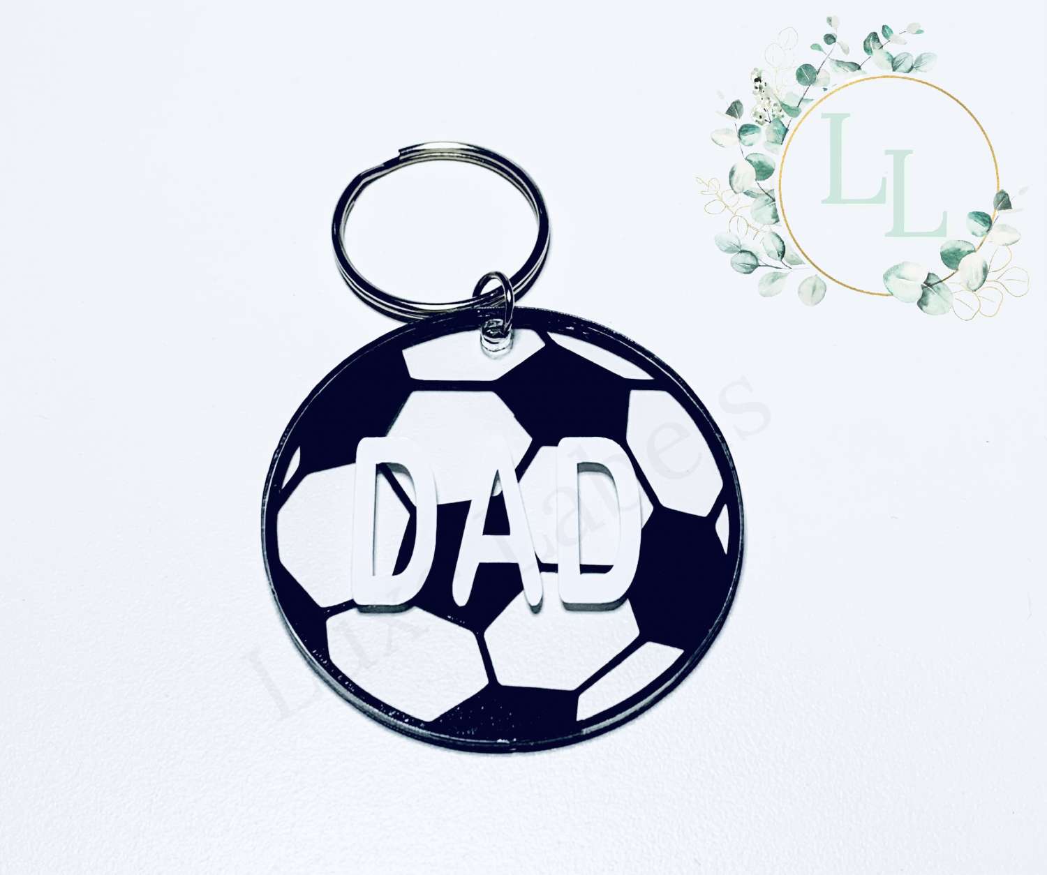 Personalised Acrylic Keyring Personalised Acrylic Keyring