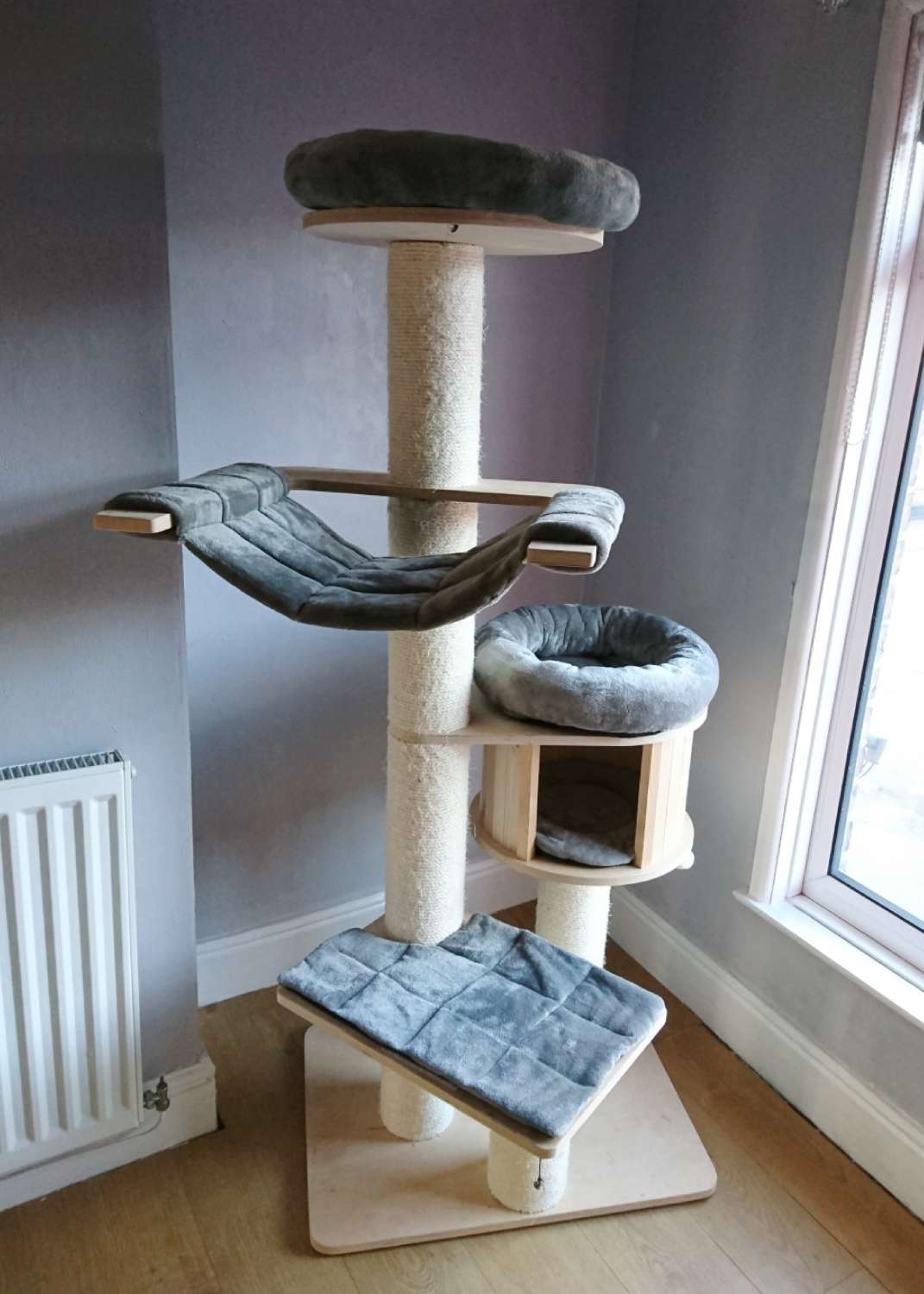 cat tree replacement bed