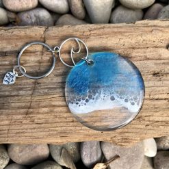 - Wave | Surf | Key Ring | Bag Charm