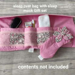 Sleep over toiletry bag with sleep mask Gift set