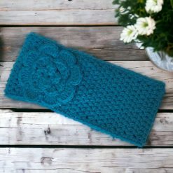 Flower Detail Crochet Headband/Ear Warmer 2