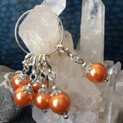 Stitch Markers-Vintage Pearls