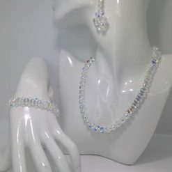 Crystal Realm Bridal Set – Sparkling Swarovski Choker, Bracelet & Earrings 1 Crystal Realm Bridal Set – Sparkling Swarovski Choker, Bracelet & Earrings 18