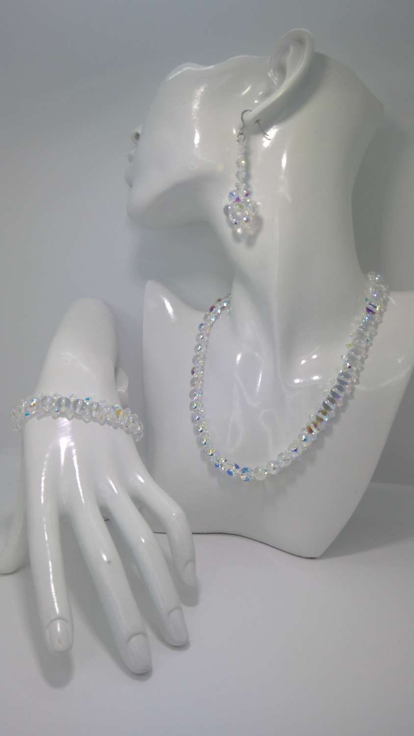 WIN_20210420_14_58_10_Pro Crystal Realm Bridal Set – Sparkling Swarovski Choker, Bracelet & Earrings 2