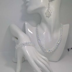 Crystal Realm Bridal Set – Sparkling Swarovski Choker, Bracelet & Earrings 2 Crystal Realm Bridal Set – Sparkling Swarovski Choker, Bracelet & Earrings 19