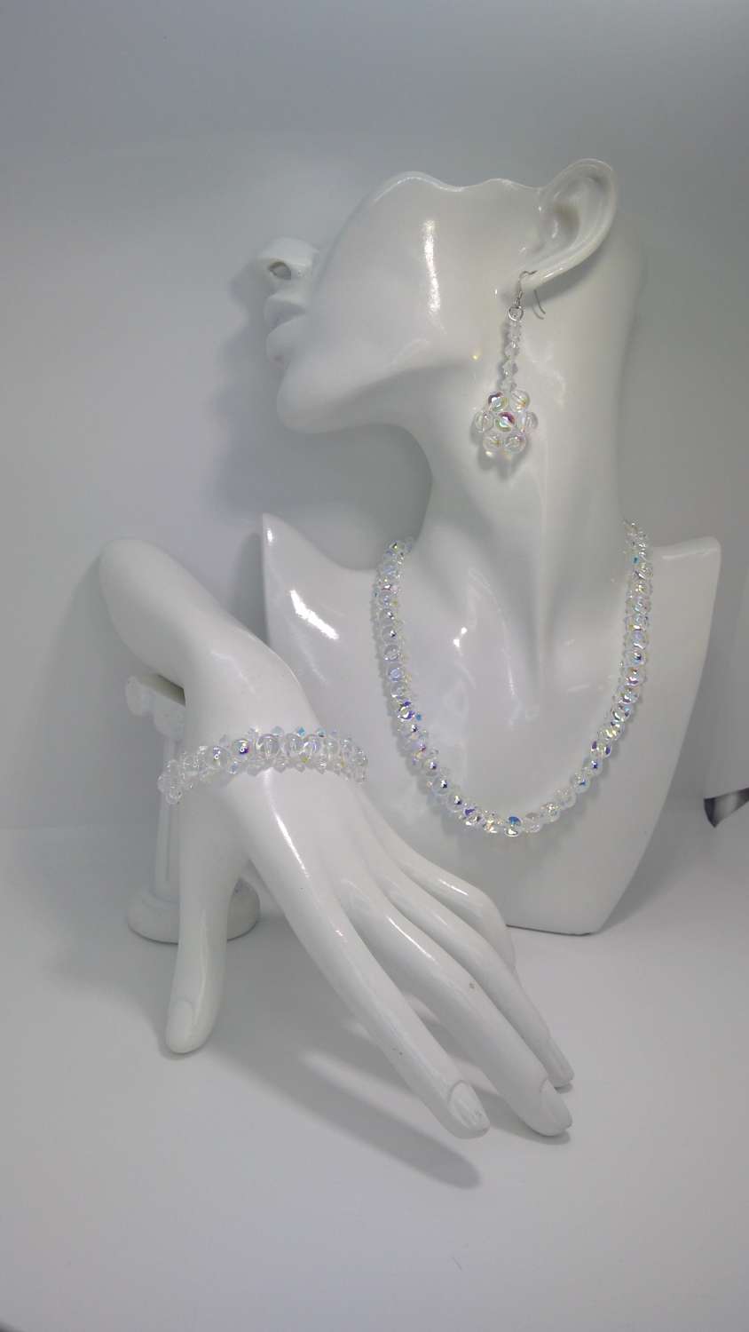 WIN_20210420_14_58_28_Pro Crystal Realm Bridal Set – Sparkling Swarovski Choker, Bracelet & Earrings 3