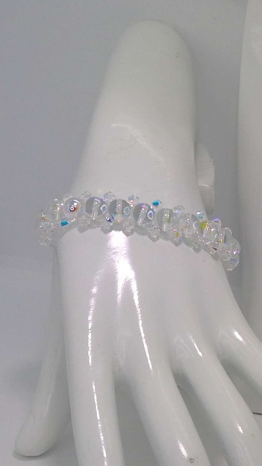 WIN_20210420_14_59_51_Pro Crystal Realm Bridal Set – Sparkling Swarovski Choker, Bracelet & Earrings 10