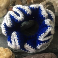 Hair Scrunchie-Crochet Ruffle