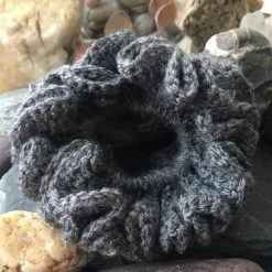 Hair Scrunchie-Crochet Large Ruffle 1 Hair Scrunchie-Crochet Large Ruffle 1