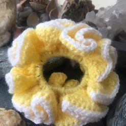 Hair Scrunchie-Crochet Large Ruffle 4 Hair Scrunchie-Crochet Large Ruffle 4
