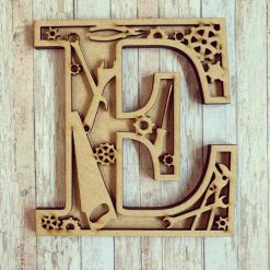 Gamers personalised hand painted Letter/Initial wall plaque 15