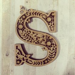 Butterfly personalised hand painted Letter/Initial wall plaque