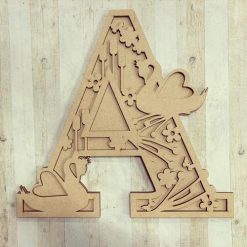 Gamers personalised hand painted Letter/Initial wall plaque 6