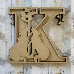 Gamers personalised hand painted Letter/Initial wall plaque 1