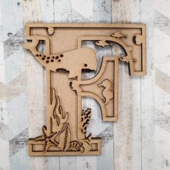 Gamers personalised hand painted Letter/Initial wall plaque 3
