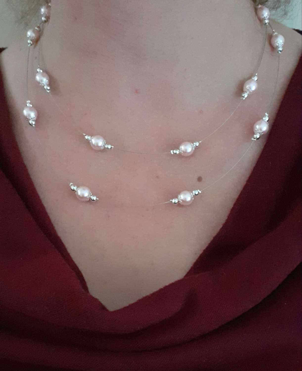 Pink Pearl Jewellery Set Pink Pearl Jewellery Set