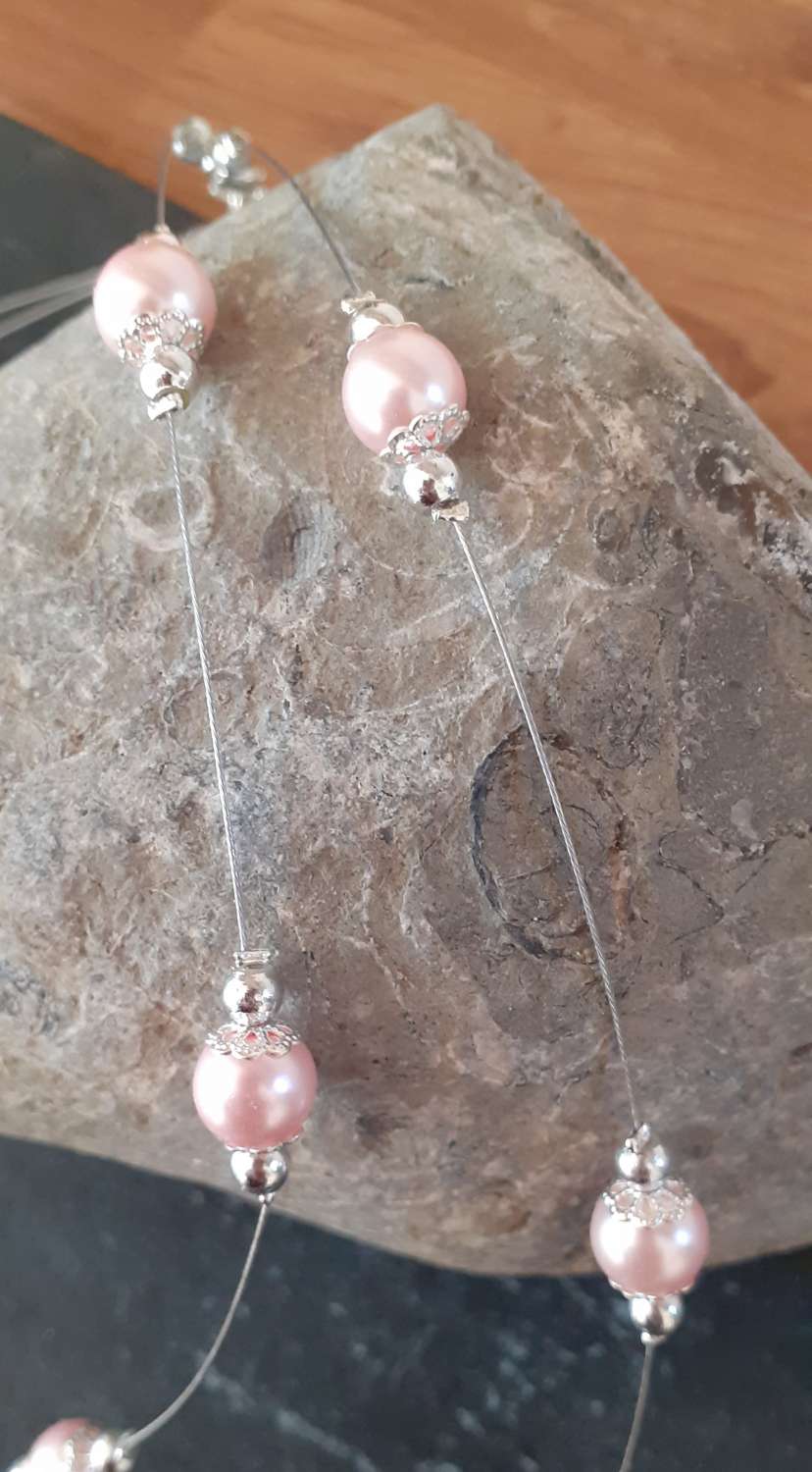 Pink Pearl Jewellery Set Pink Pearl Jewellery Set