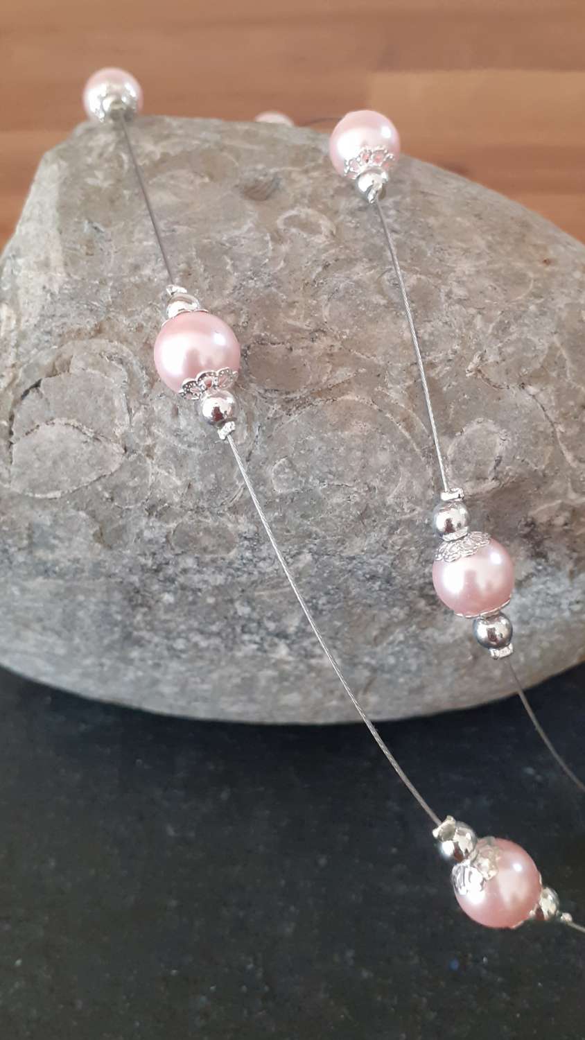 Pink Pearl Jewellery Set Pink Pearl Jewellery Set