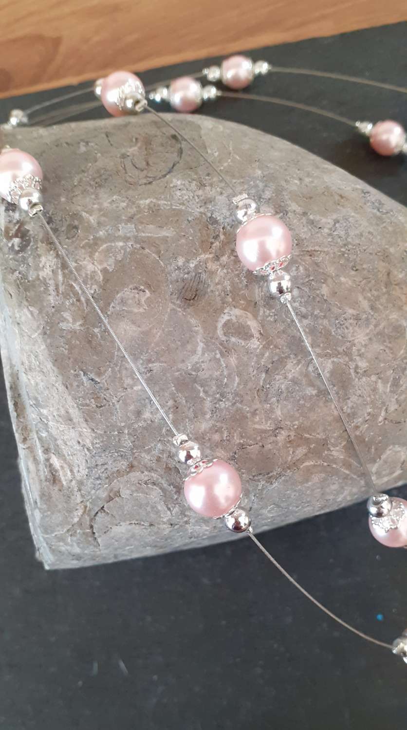 Pink Pearl Jewellery Set Pink Pearl Jewellery Set