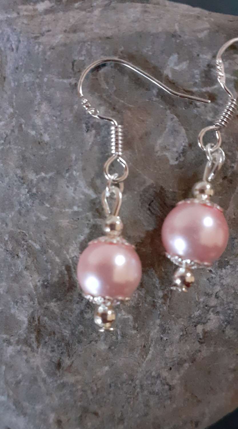 Pink Pearl Jewellery Set Pink Pearl Jewellery Set