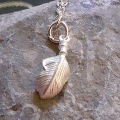 Sterling Silver Feather Necklace 3 Sterling Silver Feather Necklace 3