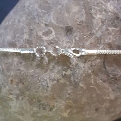 Wire wrap sterling silver necklace 8 Wire wrap sterling silver necklace 8