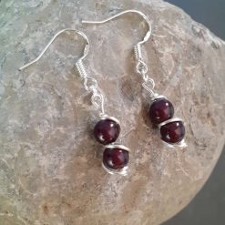 Wire Wrapped Black Sterling Silver Jewellery Set 11 Wire Wrapped Black Sterling Silver Jewellery Set 11